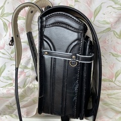 ランドセル 黒 ブラック セイバン 天使の羽 本革 ホマレの画像