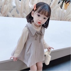 チェックワンピース　子供服　80cm