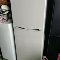 アビテラックス　冷蔵庫　2ドア　ホワイト