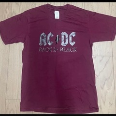 未使用品　AC⚡︎DC tシャツ　ACDC ロック　パンク