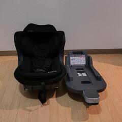 【売却済】【美品】ISOFIX　チャイルドシート　黒