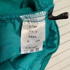 美品　スカート   Sサイズ　緑　デニム生地の画像