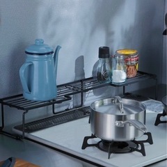 アイアン　コンロ奥　ラック　ブラック（決まりました⭐︎）の画像