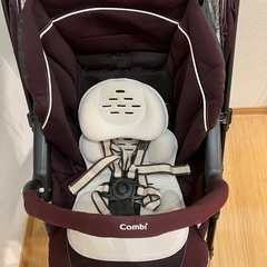 【取引終了】コンビ ベビーカー　メチャカル ハンディ オート4キャス plus エッグショック HF ラセットブラウンの画像