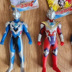 ウルトラマンゼットソフビ 4体セットの画像