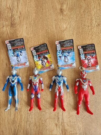 ウルトラマンゼットソフビ 4体セット