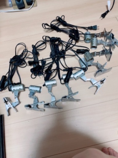 爬虫類　ライト　クリップスタンド　マイクロン