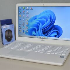 中古良品ノートパソコン Windows11+office 爆速SSD512GB 富士通 AH50/B3 core i7-7700HQ/メモリ8GB/15.6インチ/カメラ/無線/DVDマルチ搭載