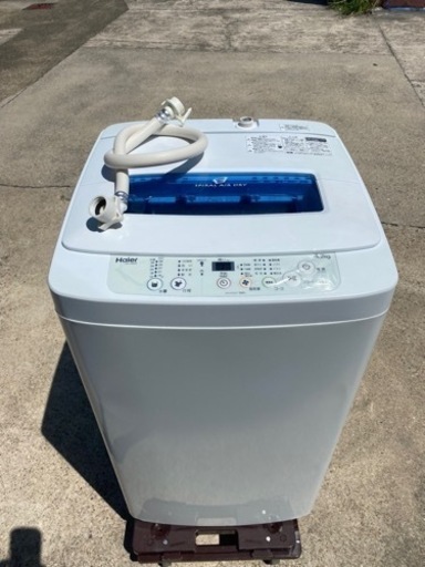 Haier 洗濯機　JW-K42M　2019年製　4.2k●AA08W023