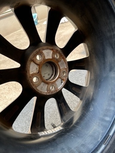 ホンダ ステップワゴンスパーダ rk5 後期 純正ホイールサマータイヤセット