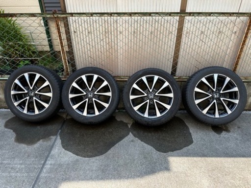 ホンダ ステップワゴンスパーダ rk5 後期 純正ホイールサマータイヤセット