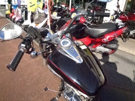 NO.4763　ドラッグスター２５０　空冷Ｖツイン２５０ｃｃ　アメリカン　ＥＴＣ車載器付き　ブラック　☆彡