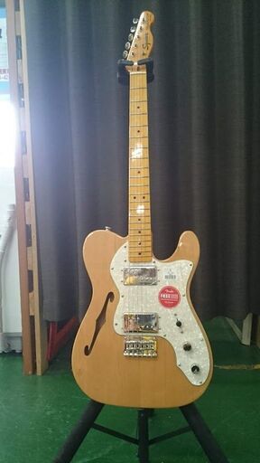 【愛品倶楽部柏店】スクワイヤ エレキギター Classic Vibe '70s Telecaster Thinline Natural