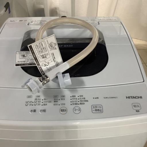 HITACHI 日立　洗濯機　5㎏　NW-50G 2021年製