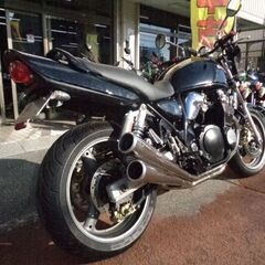NO.4764　イナズマ４００　油冷４サイクル４気筒４００ｃｃ　ヨシムラ４本出しマフラー　ビキニカウル　ブラック　 ☆彡の画像