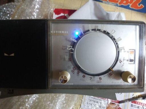 美品マジックアイ付Bluetooth付き真空管ラジオEA-450