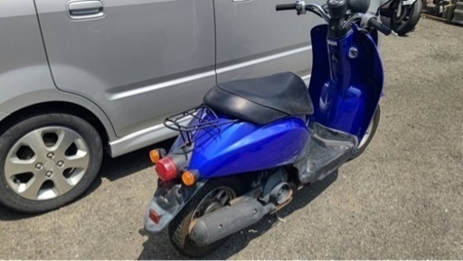 HONDA トゥデイ 青色 4サイクル 原付メットインスクーターバイク 実動