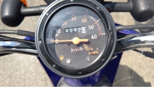 HONDA トゥデイ　状態良い　4サイクル　原付メットインスクーター　福岡市南区 HONDA トゥデイ 青色 4サイクル 原付メットインスクーターバイク 実動