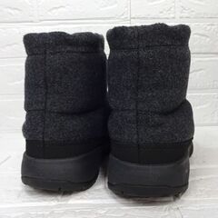 THE NORTH FACE ヌプシブーティー 23.0cm NFW51979 チャコール タグ付 ウール Nuptse bootie ノースフェイス 23㎝ レディース 札幌市 白石区 東札幌の画像