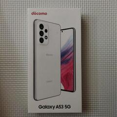 新品未使用　Galaxy　A53　5Ｇ