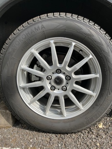 Xトレイル　アルミ付きスタッドレスタイヤ