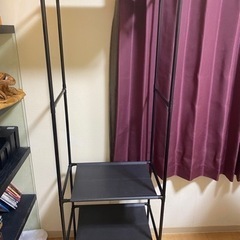 天板が布製の衣装棚