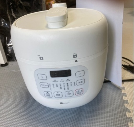 決まりました　ニトリ産　電気圧力鍋　IN03