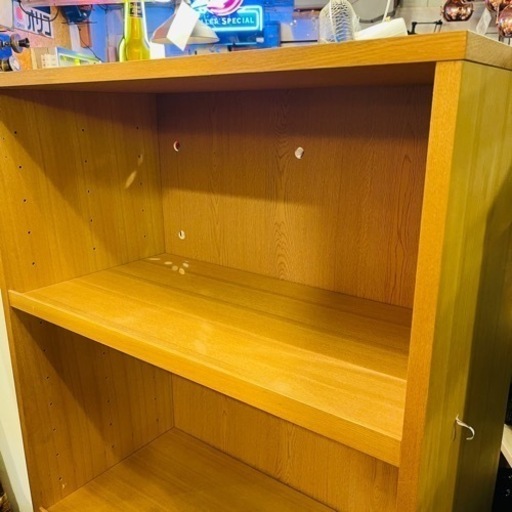 《売約済》【武蔵小山店】　無印良品 MUJI タモ材 組み合わせて使える木製収納 本棚 / キャビネット 奥行40cm シェルフ　棚　