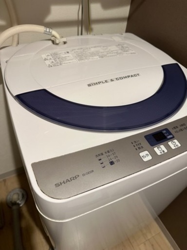 SHARP 洗濯機 5.5kg
