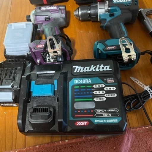 マキタ40v インパクトドライバー&ドライバードリル