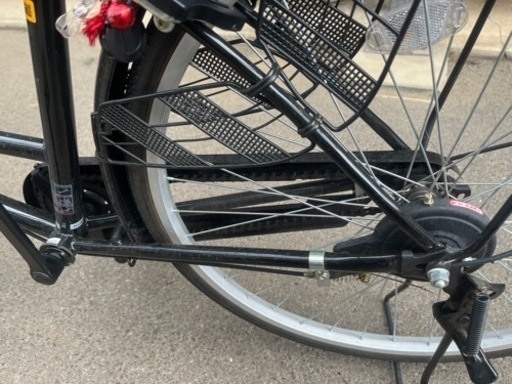 【交渉中】シティ型自転車 無変速 サドルカバー付