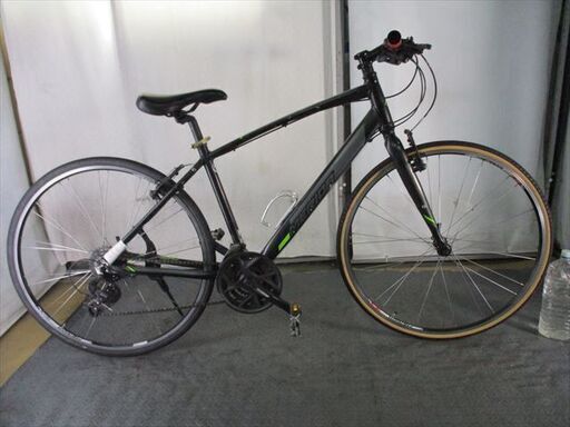 C987★23800円★整備済み スポーツ中古自転車 【クロスバイク　メリダ　クロ　46センチ】