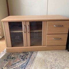 収納付テレビ台