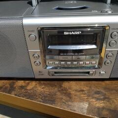 シャープCDラジカセの画像