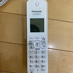 固定電話　子機　Panasonic KX-FKD558の画像