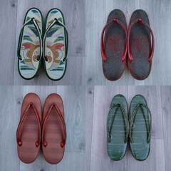 【12点まとめて】女性用草履　中古の画像