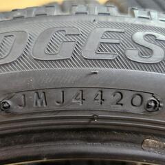 中古タイヤ BRIDGESTONE  BLIZZAK  VRX 165/55R15 75Q   デイズ　ルークス　NBOX 　フレア　ek　アトレー　等　　a36の画像