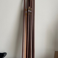 【受け渡し者決定】つっぱり棒9本セット