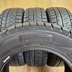 中古タイヤ　PIRELLI  ICE  ASIMMETRICO  195/65R15  91Q  ノア　ヴォクシー　ステップワゴン　プリウス　セレナ　等　a37の画像