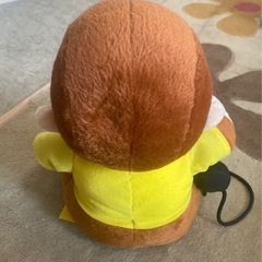 【レア物】電話で遊ぶおさるのジョージ　ぬいぐるみの画像