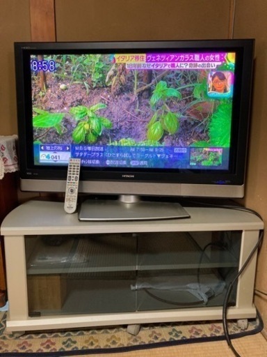 HITACHI 37型プラズマテレビ