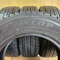中古タイヤ　DUNLOP  WINTERMAXX SJ8  225/65R17 102Q  エクストレイル　フォレスター　RAV4  ヴァンガード　等　a40の画像