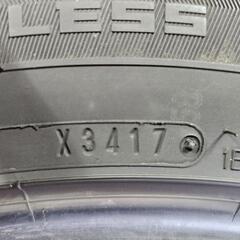 中古タイヤ　DUNLOP  WINTERMAXX SJ8  225/65R17 102Q  エクストレイル　フォレスター　RAV4  ヴァンガード　等　a40の画像