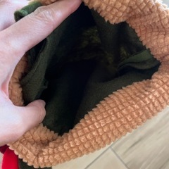 大きなクリスマス靴下バッグ？入れ物。の画像