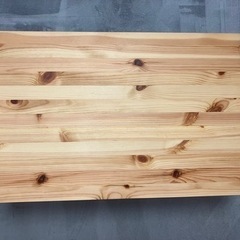 無印良品　パイン材ローテーブル（折りたたみ式）