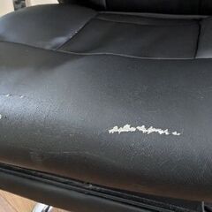 オフィスチェア　レザー　合皮の画像