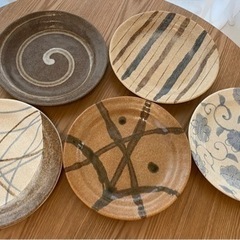 値下げしました！大皿　和皿５枚セット