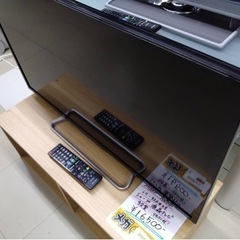 ● SHARP AQUOS LC32W25 液晶カラーテレビ 2015年製 32V型 フルハイビジョン リモコン付属 動作確認済 ③の画像