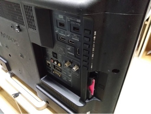 ● SHARP AQUOS LC32W25 液晶カラーテレビ 2015年製 32V型 フルハイビジョン リモコン付属 動作確認済 ③