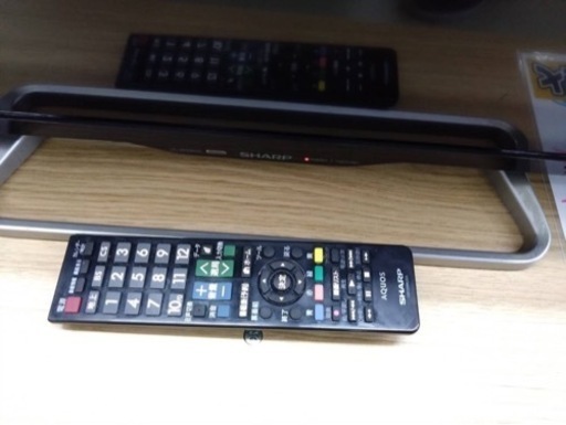 ● SHARP AQUOS LC32W25 液晶カラーテレビ 2015年製 32V型 フルハイビジョン リモコン付属 動作確認済 ③